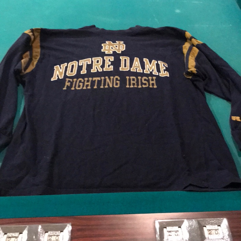 Russell Athletics Notre Dame Long Sleeve Shirt